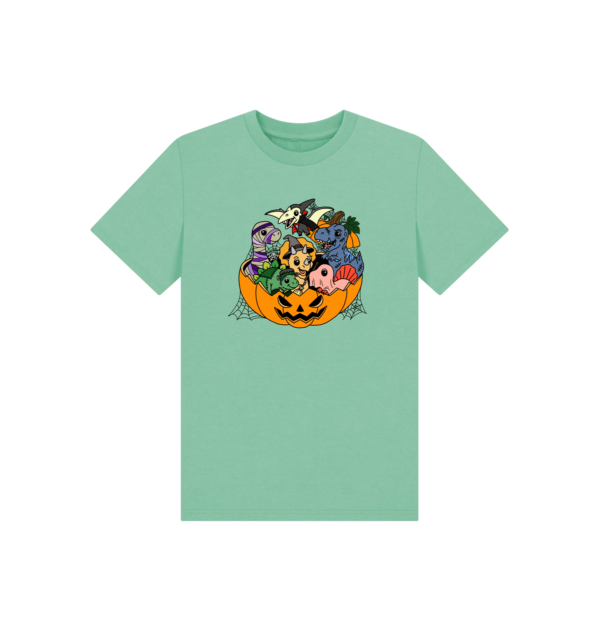 Peppermint Printed Kids T-Shirt Front