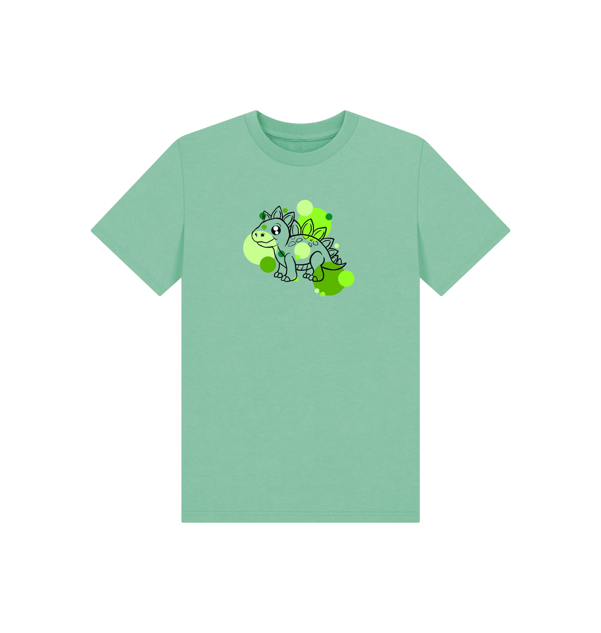 Peppermint Printed Kids T-Shirt Front