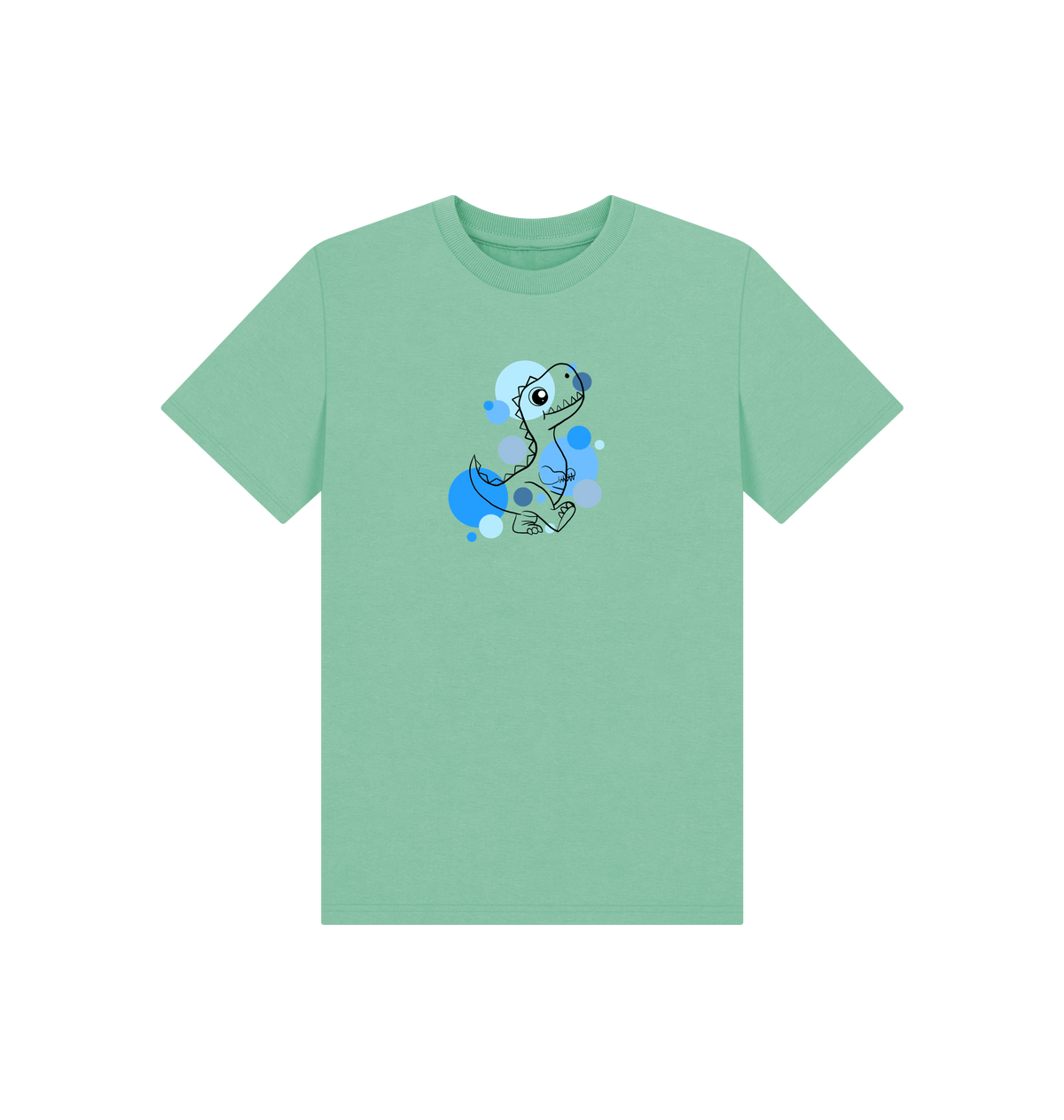 Peppermint Printed Kids T-Shirt Front