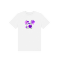 White Printed Kids T-Shirt Front